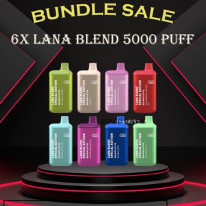 6X LANA BLEND 5K PUFF BUNDLE