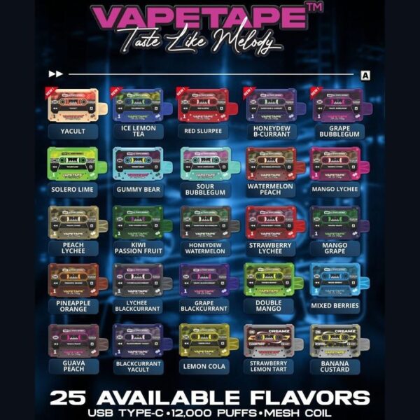 vapetape 12000 puff