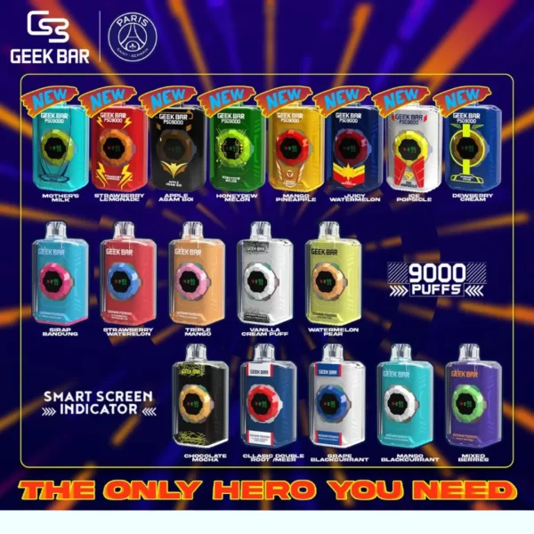 GEEKBAR PSG 9000 Puffs