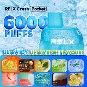 RELX CRUSH 6K PUFF DISPOSABLE