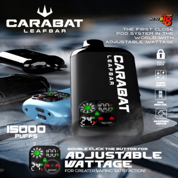 CARABAR LEAFBAR 15000 PUFFS