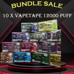 10X VAPETAPE 12K PUFF BUNDLE SET