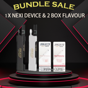 1X NEXI DEVICE & 2 NEXI PREFILLED POD